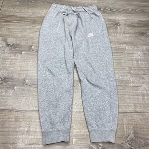 Nike Sportswear Club Fleece Jogger Pants Mens Small Gray Sweatpants BV2671-063
